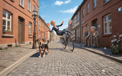 Zu dumm zum Radfahren – oder: Warum denkt das Tier nicht für mich?